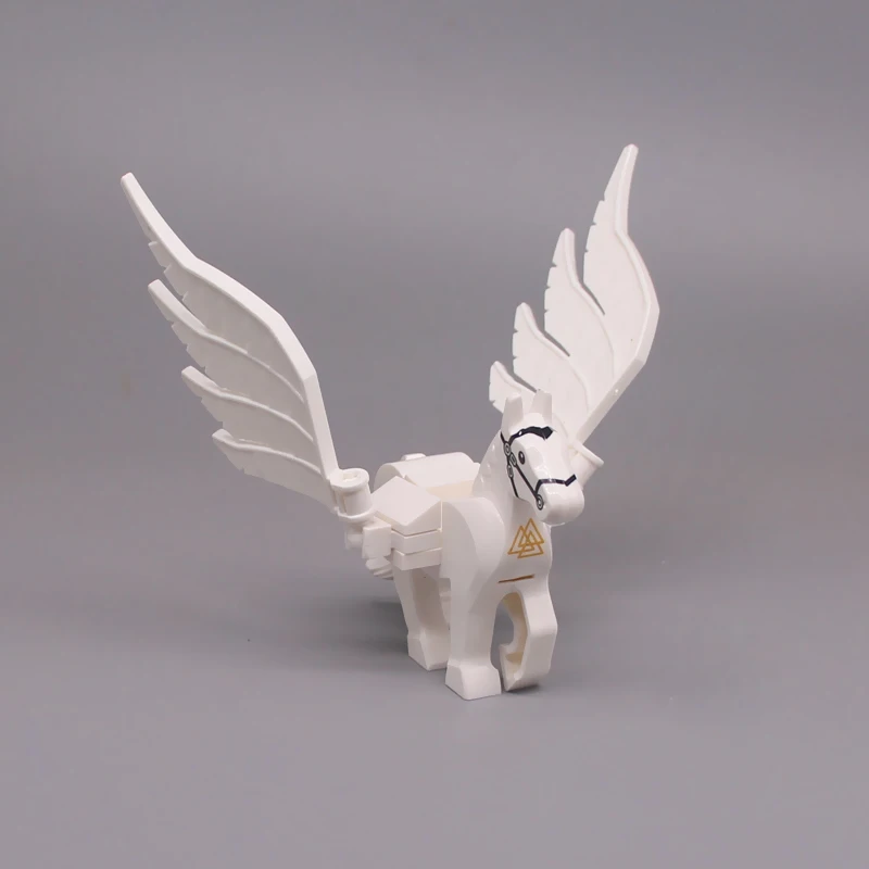 Фигурки животных летающие хвосты для детей DIY детские строительные блоки животные