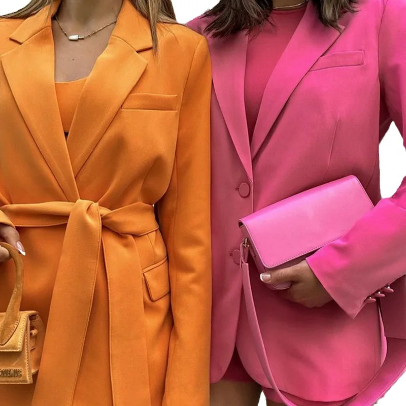 Рисунок 4 - Женский Осенний однотонный Блейзер