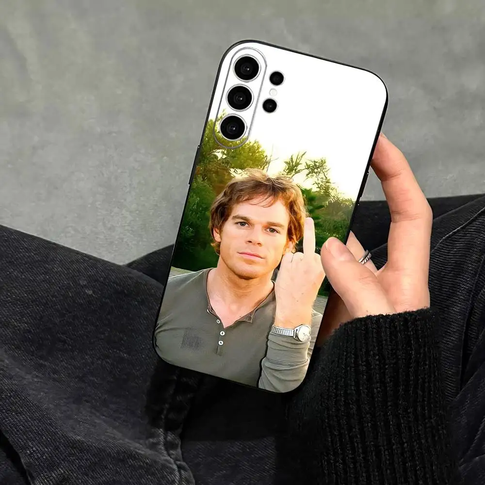 Фото Чехол для телефона D-Dexter Morgan Michael C. Hall для Samsung S25, S24, S21, S22, S23, S30, Ultra, S20, Plus, FE, Note, 10, 9, 5G, черный №3