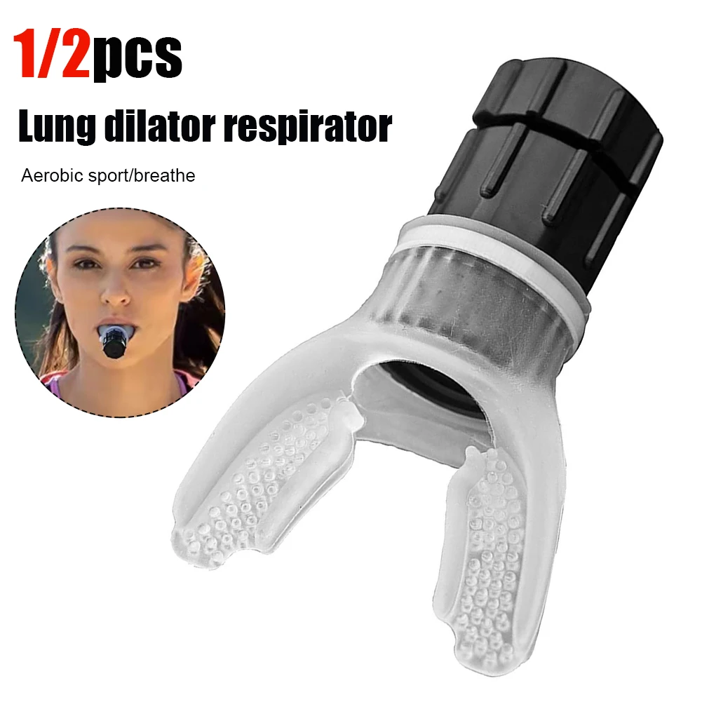 

Breathing Fitness Exerciser Durable Non-Toxic Breath Training Device Expiratory Inspiratory Muscle Trainer Health Care Accessory
