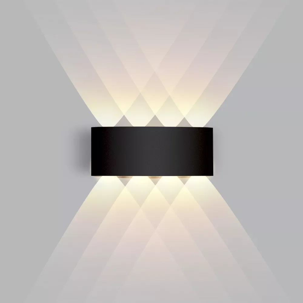 

IP65 LED Wall Lamp Outdoor Waterproof Garden Lighting Aluminum AC86-265 Indoor Bedroom Living Room Stairs Wall Light