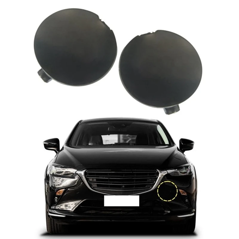 L + R передний бампер буксировочный крюк крышка для Mazda CX-3 2016-2023 D10J50A11A D10J50A12A DK8A-50-A11