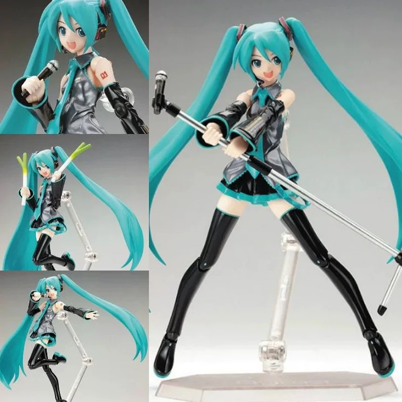 

Фигурка героя Аниме Figma 014 Hatsune Miku, Коллекционная модель, игрушка, милая кукла