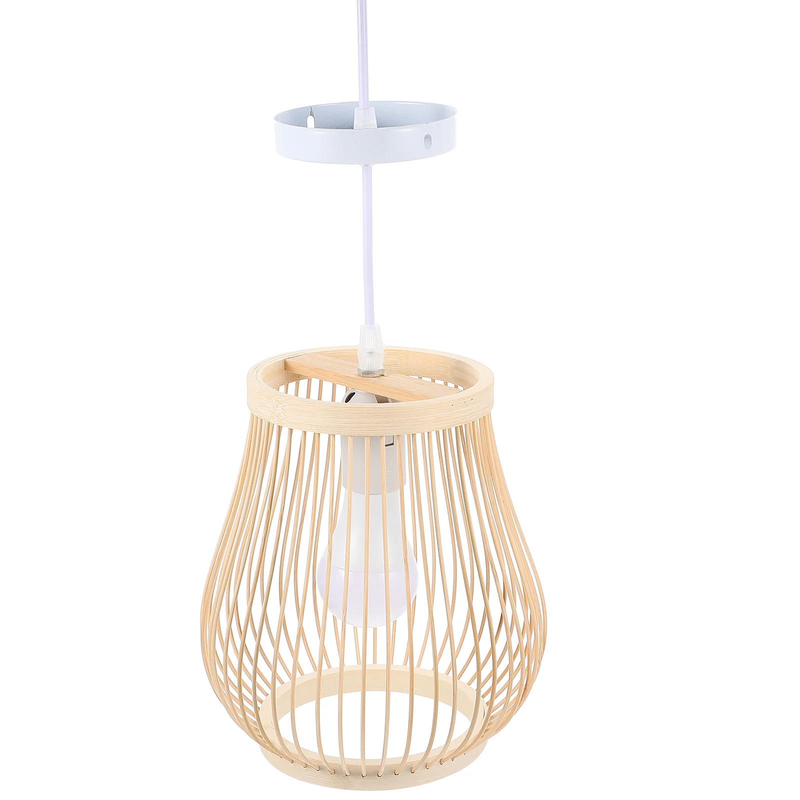 

1Set Chinese Style Bamboo Woven Chandelier Woven Hotel Restaurant Ceiling Lamp
