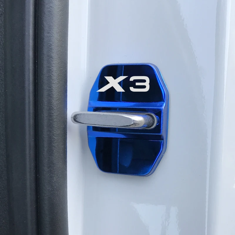 4 шт. защитные аксессуары для BMW X1 X3 X4 X5 X6 G01 F15 F16 F49 F86 F85 G05 G08 F48 |