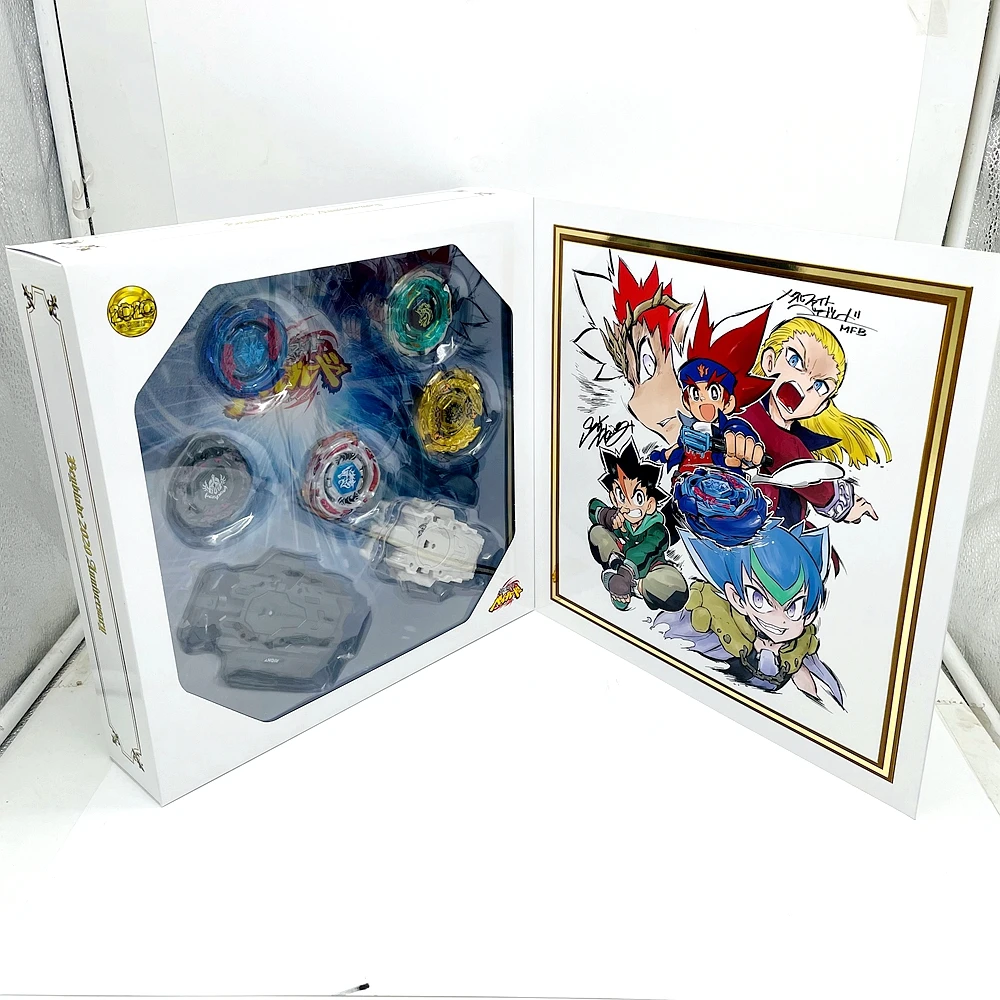 

TAKARA TOMY BEYBLADE GENUINE BEYS B-00 ANNIVERSARY METAL FUSION SET BBG-36