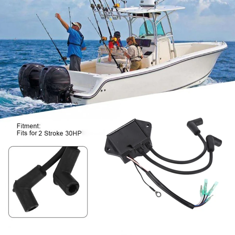 Блок зажигания CDI для 2-тактного подвесного двигателя Suzuki DT25 DT30 мощностью 25 л.с. 30