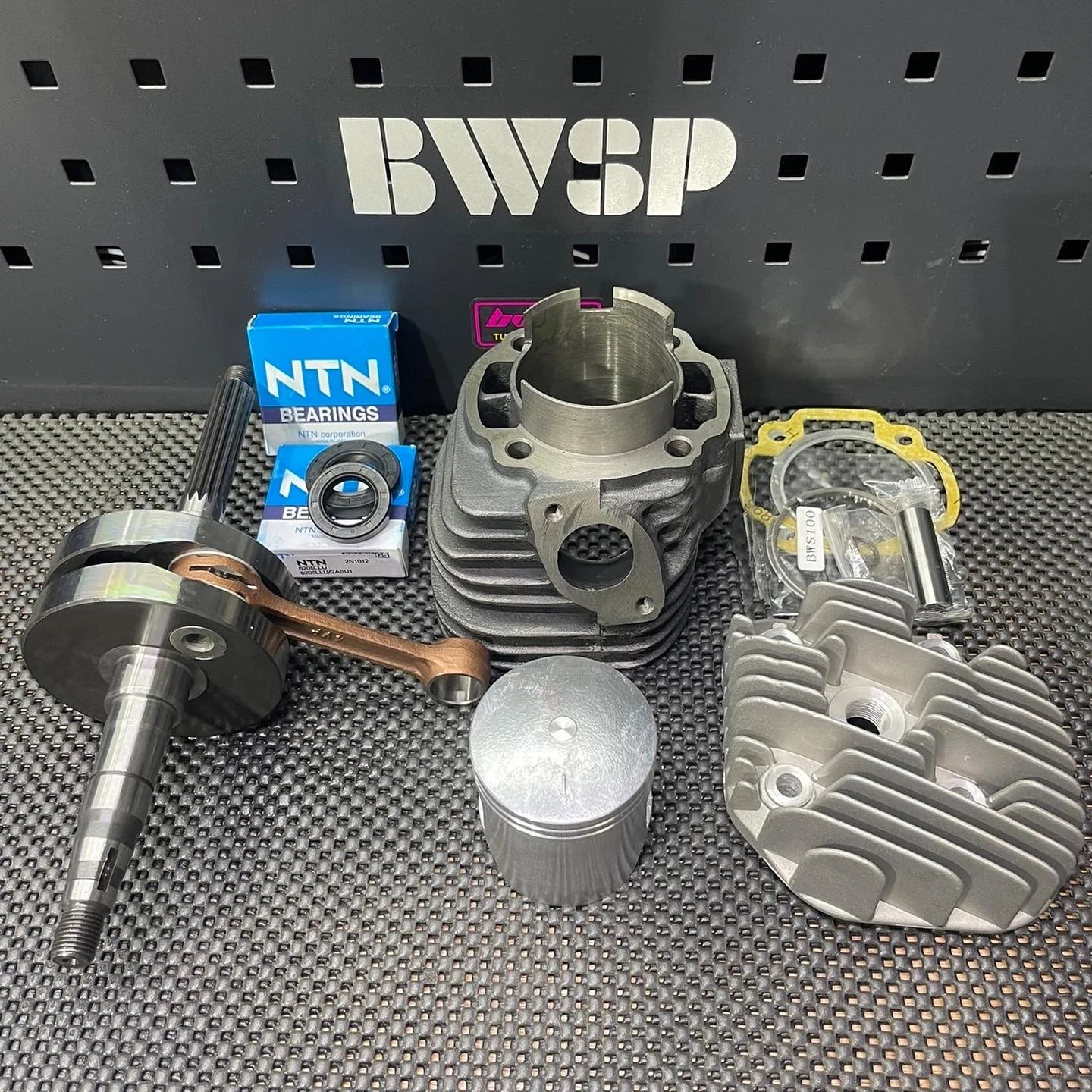 

Big Bore Kit 130cc For BWS100 4VP Cylinder 56mm Crankshaft 53mm Head