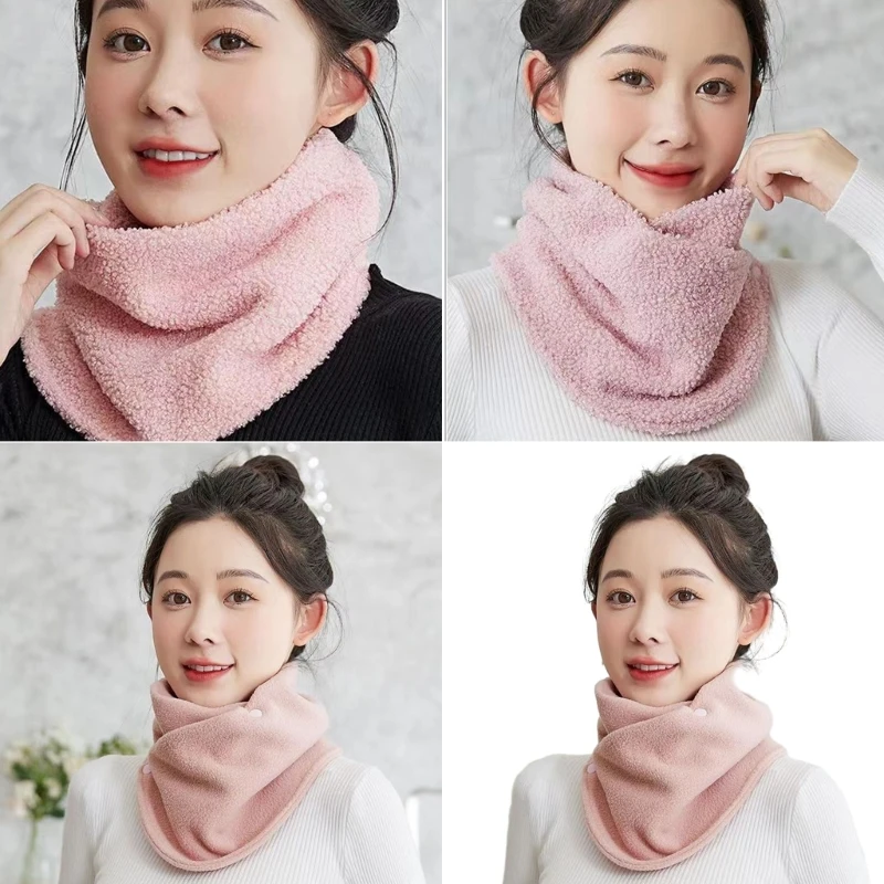 

Winter Fleece Neck Tube Ear Warmer Fishing Running Sport Scarf Face Mask Camping Hiking Neck Warmer for Adult Unisex