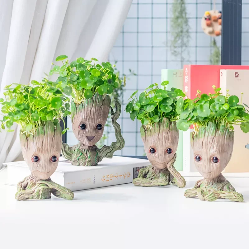 

Creative Home Decoration Accessories Flower Pot Pen Holder Cute Tree Toy Flower Home Gardening Supplies Bird Nest Treant