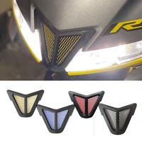 motorcycle air intake cover dust protection for yamaha yzf r15 v3 2017 2020 front fairing guard accessories