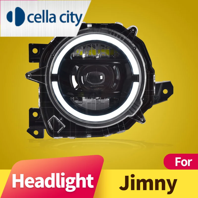 

Car Styling for Suzuki Jimny Headlights 2018-2023 LED Headlight LED DRL Laser LED lens headlight assembly Accessories