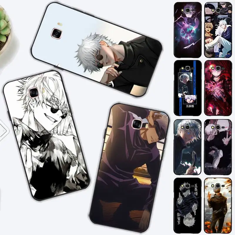 

BANDAI Jujutsu Kaisen Gojo Satoru Phone Case for Samsung J 2 3 4 5 6 7 8 prime plus 2018 2017 2016 core