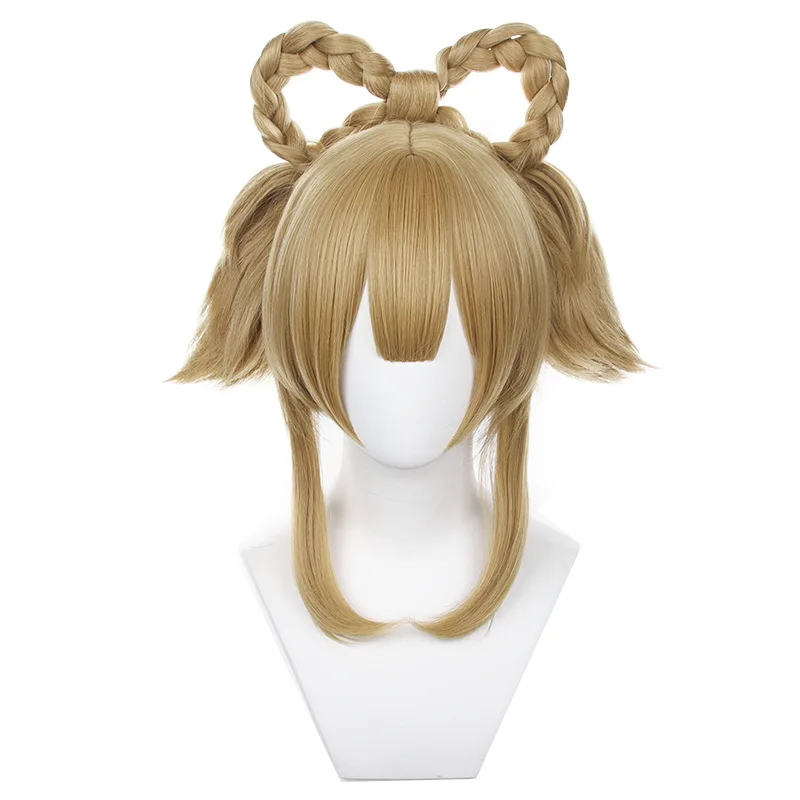 

Yaoyao Cosplay Long Wig Game Genshin Impact Cosplay Wig Women Heat Resistant Synthetic Hair Party Costume Wigs Halloween
