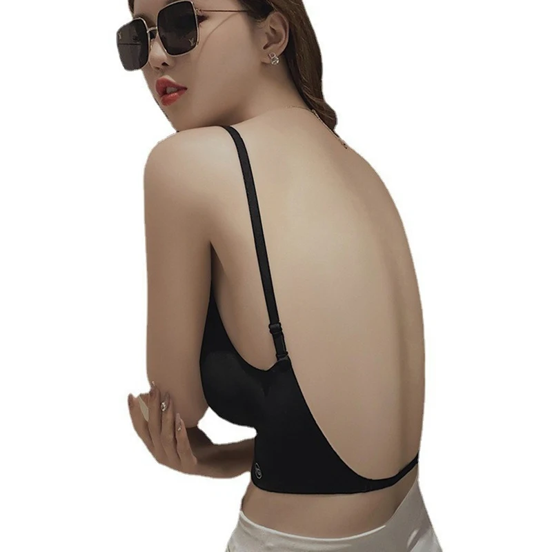 Бюстгальтер-невидимка с глубоким U-образным вырезом и открытой спиной