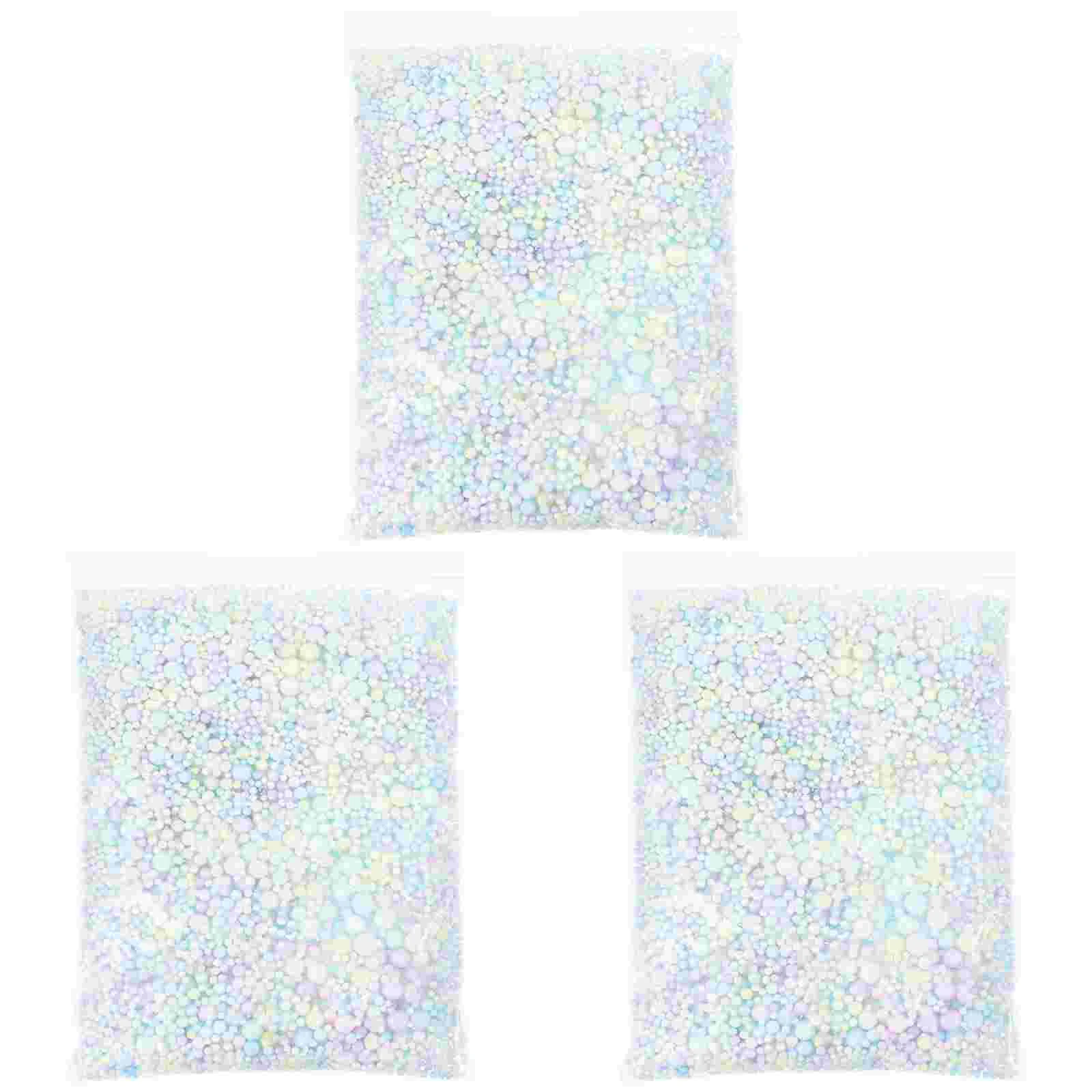 

3 Packs DIY Filling Balls Modeling Beads Gift Box Styrofoam Filler Balls