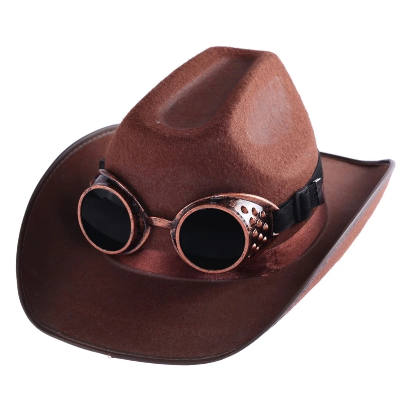 Очки в стиле стимпанк викторианской эпохи очки Vintaeg Raves вечеринки косплеи