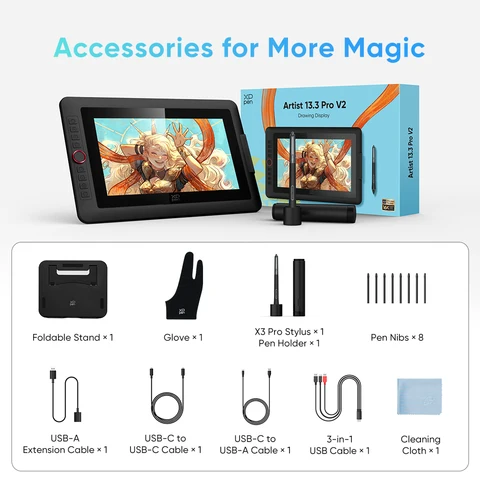 XP-Pen Artist 13.3 Pro Цифровой планшет