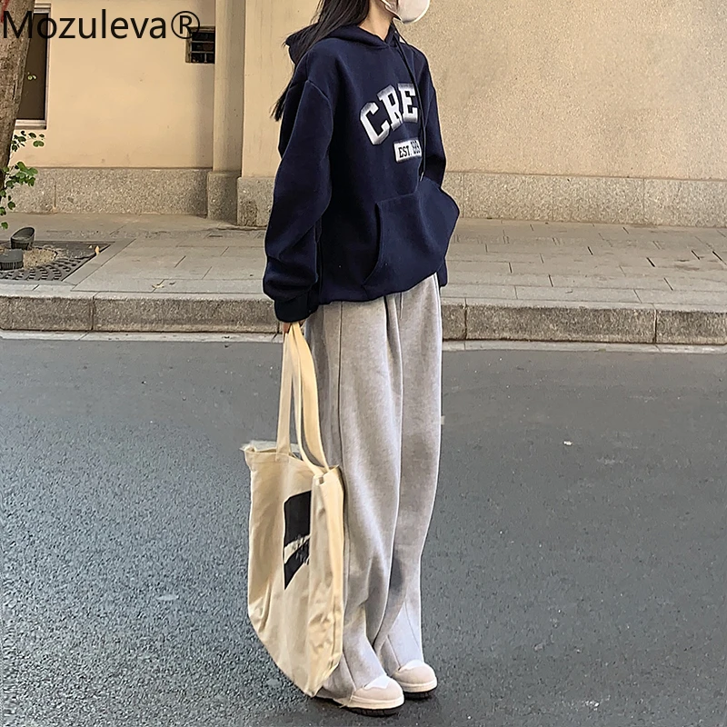 Женский Повседневный свитшот с капюшоном надписью |