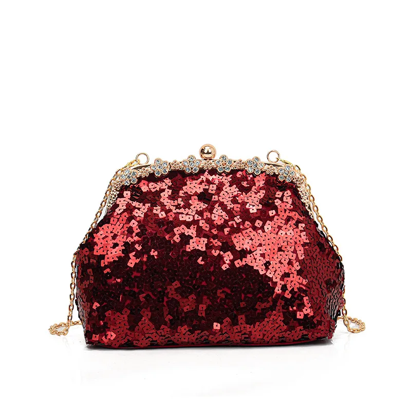 

Vintage Clutch Bag Women's New Arrival Sequin Diamond-studded Celebrity Evening Dinner Bag Bolsa Feminina Women Bag Bolsas Bags