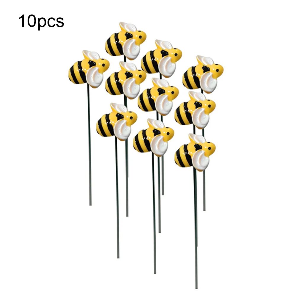 

10 шт., пчелиный садовый декор «Шмель»