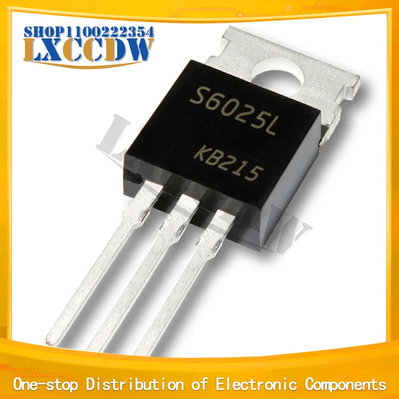 

10pcs S6025L S6025 TO-220 25A 600V In Stock