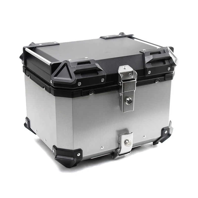 Алюминиевый задний багажник для мотоцикла Caja Metalica