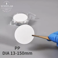 50pcsbox dia 13mm to 150mm pp mutiple pore size polypropylene microporous filter membrane for laboratory experiment