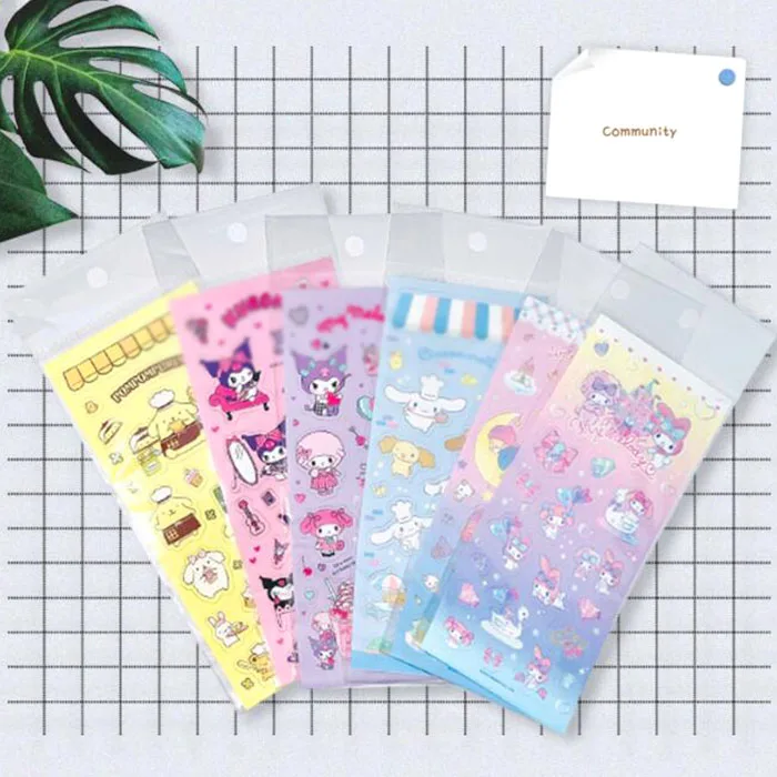 

50 шт./лот Kawaii Cat Dog ПВХ наклейки милые декоративные канцелярские наклейки Скрапбукинг «сделай сам» дневник оптовая продажа стиков этикетка