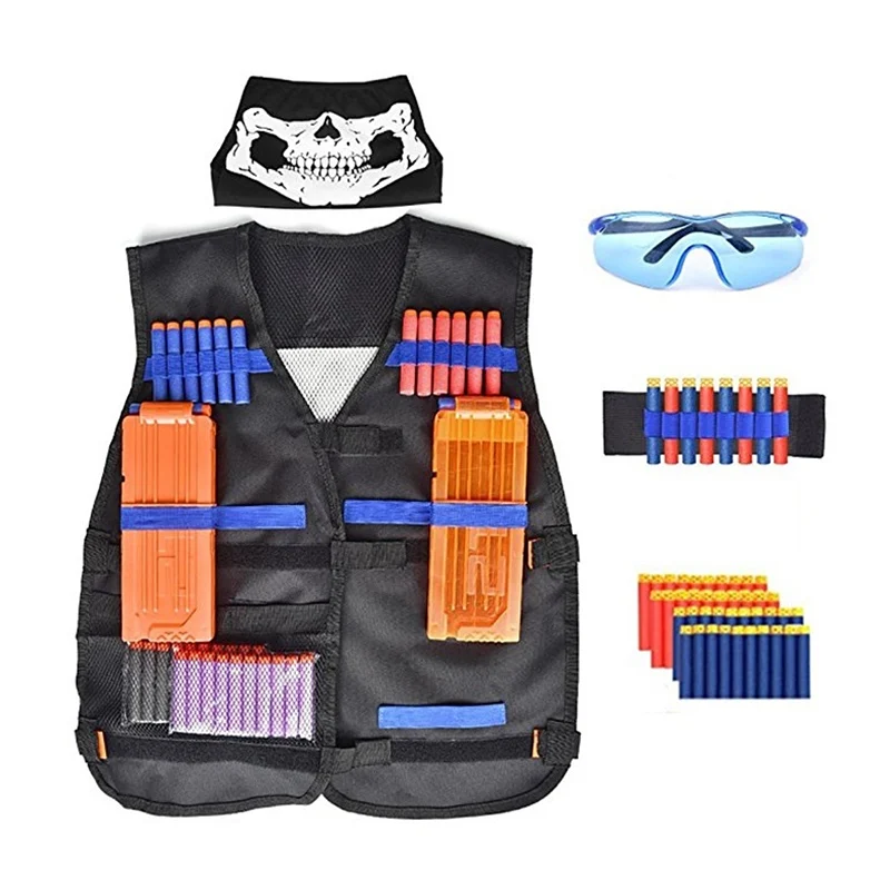 

Tactical Equipment Nerf Gun Toys Kit Compatible For Gun Quality Tactical Equipment Shuttle Bullet Aplicable Accessories Bullet