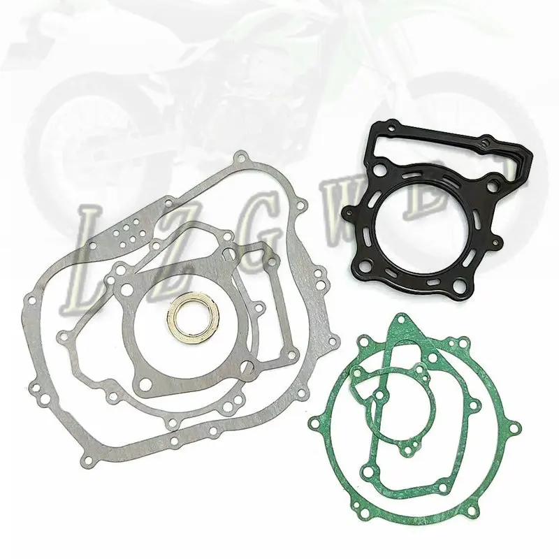 

For Kawasaki KLX250 94 KLX250R 94-96 KLX250S 06-14 KLX250SFMotorcycle Engines Crankcase Clutch Covers Cylinder Gasket Kit
