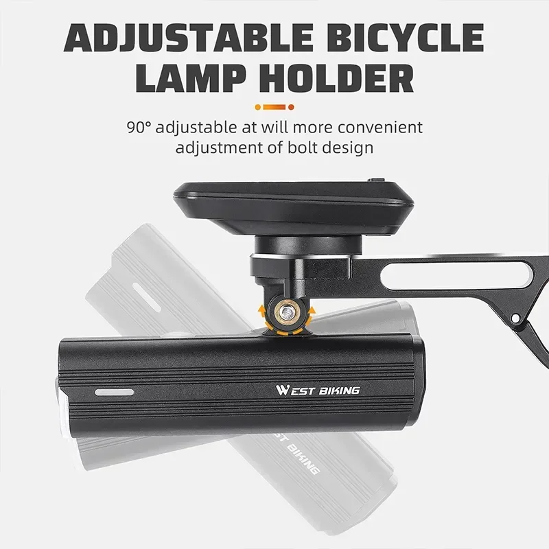 Велосипедный компьютерный светильник WEST BIKING с двойным креплением адаптер Garmin XOSS