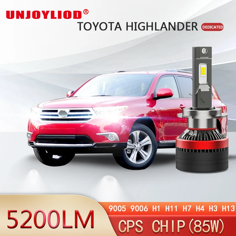 

Toyota Highlander M21 Car Lights 9005 9006 H1 H11 H7 h4 H3 H13