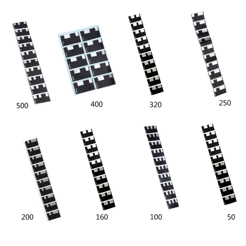 10Pieces 135 35mm Bulk Film Camera DX Code ISO50 100 160 200 250 320 400 500 Label Hand Roll Sticker Auto Detect