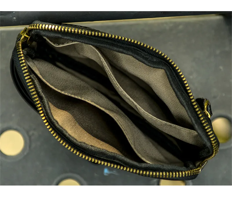 Outdoor casual natural genuine leather men's trumpet clutch bag simple high quality soft real cowhide women's phone wallet