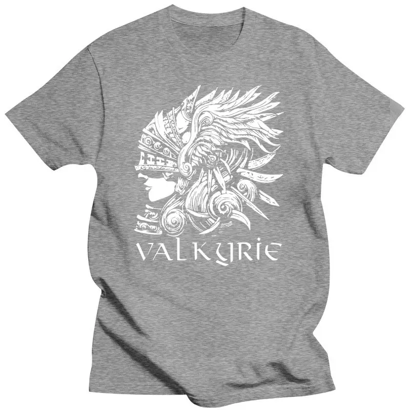 Ropa de hombre vikingo Valkyrie Of Valhalla Odin Ragnar Popular camiseta sin etiqueta