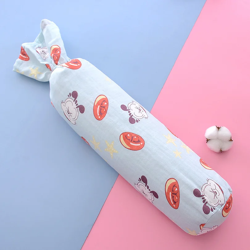 Подушка для новорожденных Print Candy, гречневая подушка, цилиндрическая подушка с милым мультяшным дизайном для младенцев, подушка для сна на боку. (art.: 3920dce2a075b) - 3920dce2a075b