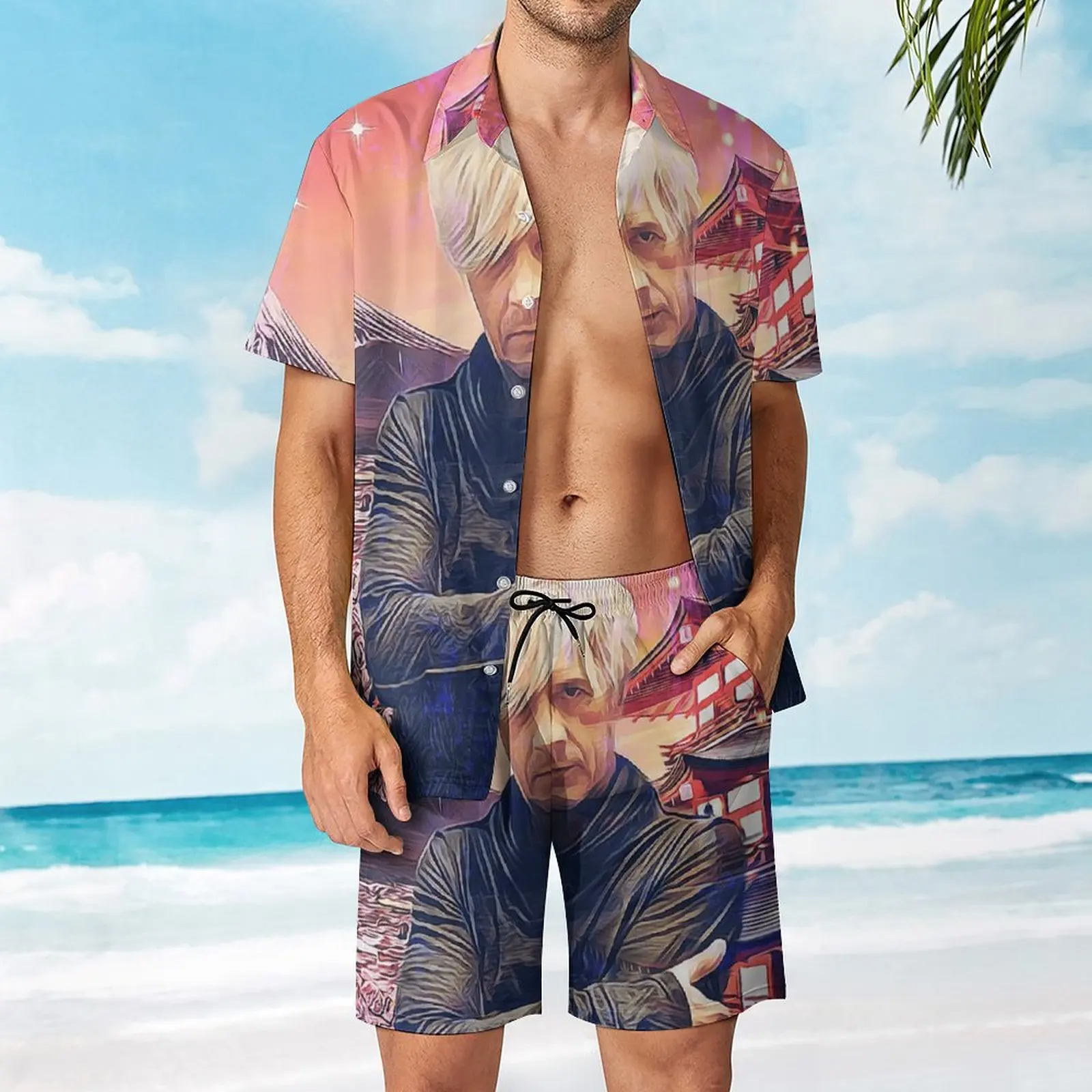 

Nicolas And Sirkis Indochina Men's Beach Suit Funny 2 Pieces Pantdress High Grade Shopping Eur Size