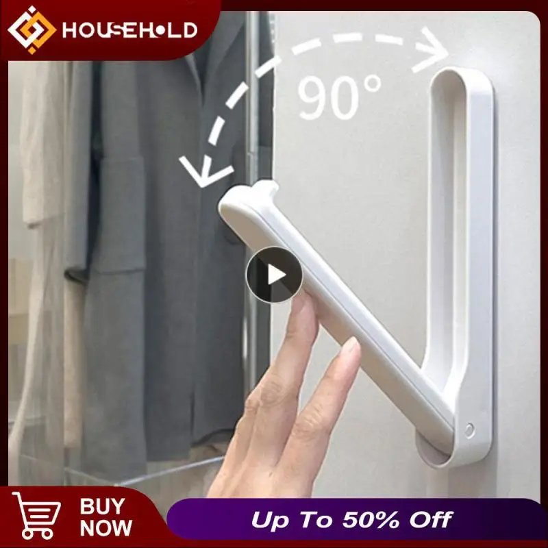 

Foldable Clothes Rack Clip Collector Without Punching Clothes Rack Kitchen Multifunctional Clothes Hanging Bathroom Sorting Rack