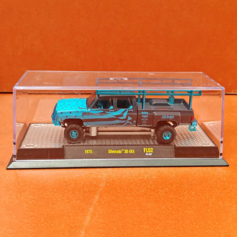 WELLY M2 1/64 Silverado 30 4×4 металлическая модель автомобиля