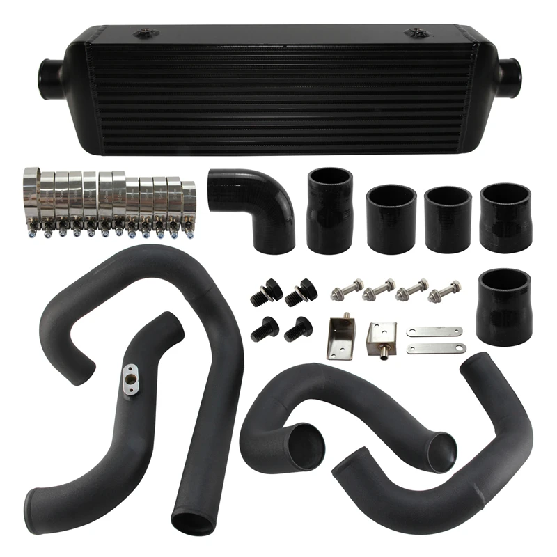 Комплект трубопроводов для интеркулера алюминиевый передний монтажный стержень