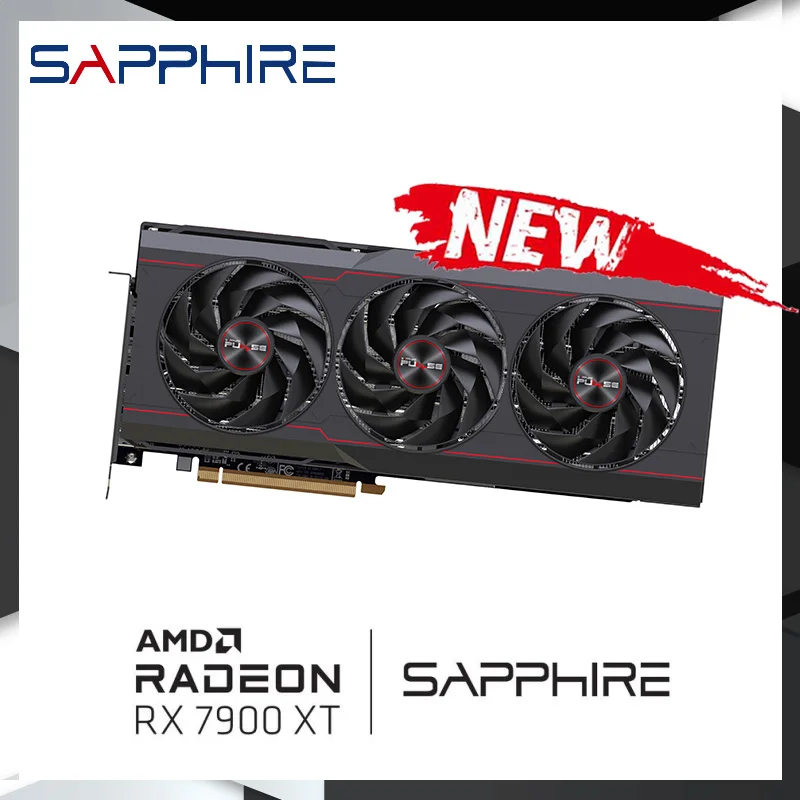 

Sapphire New RX 7900 XT 20G GDDR6 OC Super Platinum Graphic Card 20GB 320bit D6 RX 7900XT Video Cards GPU 20Gbps