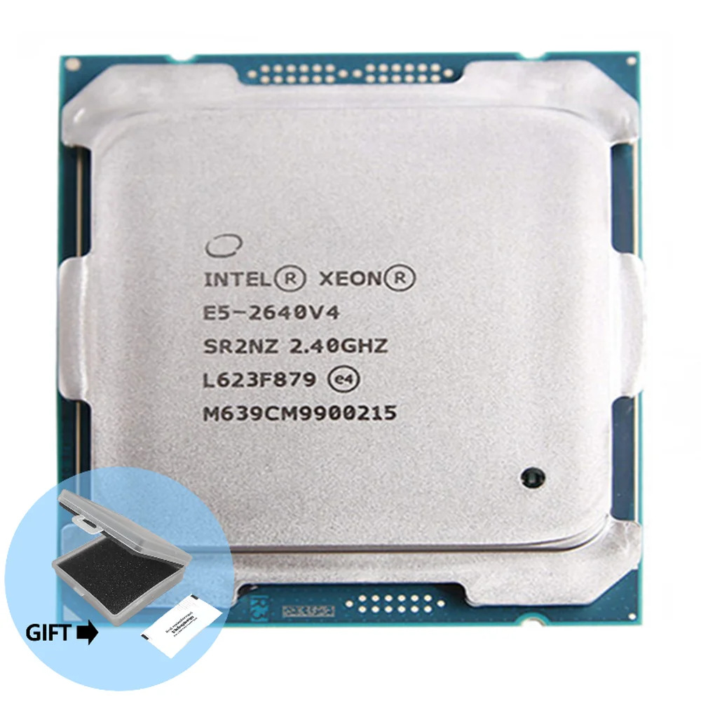 

Процессор INTEL XEON E5 2640 V4 SR2NZ, 2,40 ГГц 25 Мб L3 CACHE 90 Вт б/у процессор 10 ядер