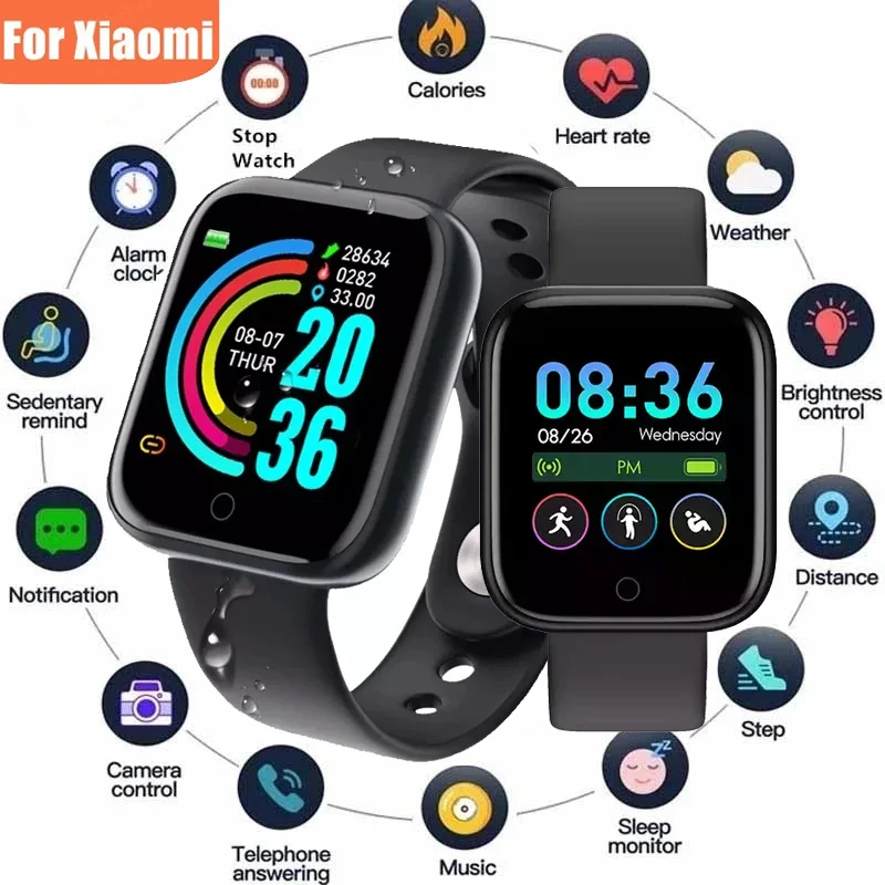 

Y68 Smart Watch For Android Women's Men's Children's Smartwatch Fitness Watches Bracelet Men Smart Watch For Women Smartwatch