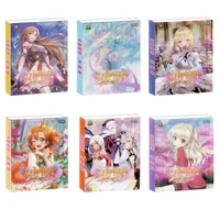 1pcs new original goddess story collection card book pvc material anime character cover card book children birthday gifts