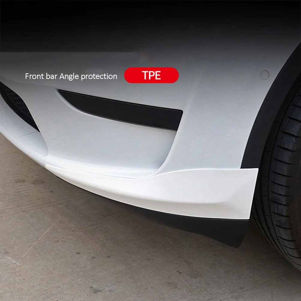 Для модели Y 2017-2022 передний бампер разветвители спойлер для защиты от