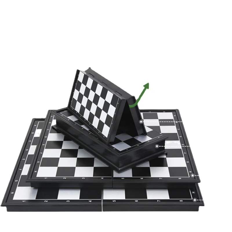 

Набор шахматных досок, Высококачественные магнитные международные магнитные Складные портативные шахматы для детей