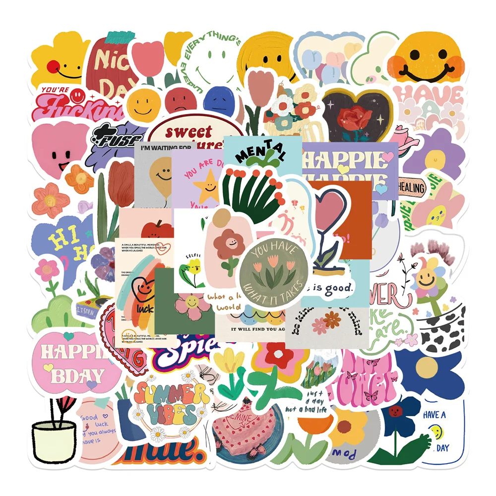 

Стикеры в стиле Ins с героями мультфильмов, 10/30/50 шт.