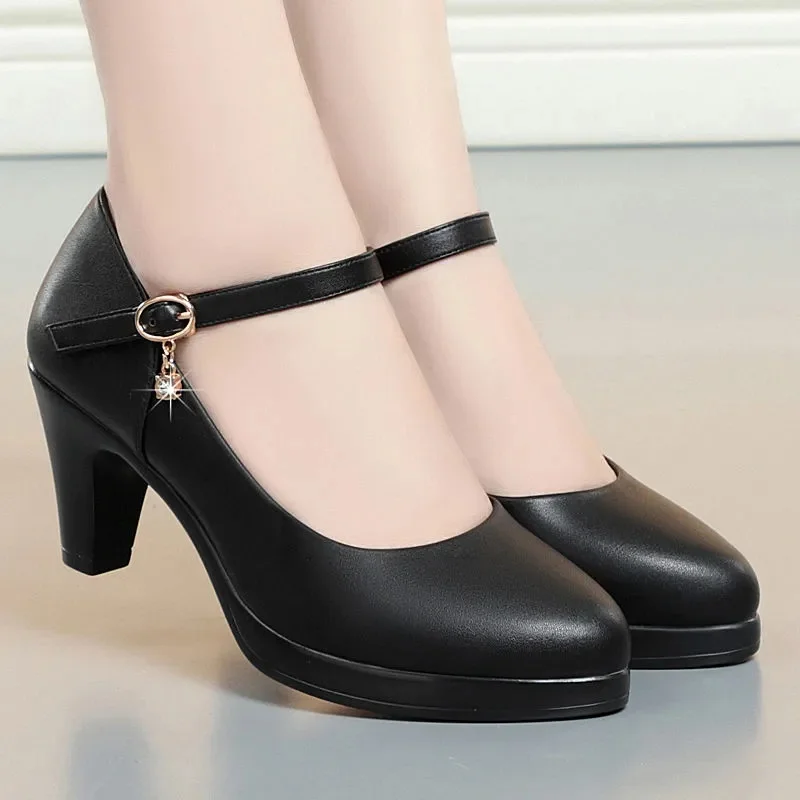 Модное Новое поступление Элегантная удобная женская свадебная обувь на высоком