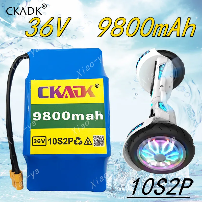 

KVCDY 100% оригинальный 36 В 9800 мАч литиевый аккумулятор 10s2p 36 В Аккумулятор 9800 мАч литиевый пакет 36 В 9800 мАч для скутера твист автомобильный аккум...